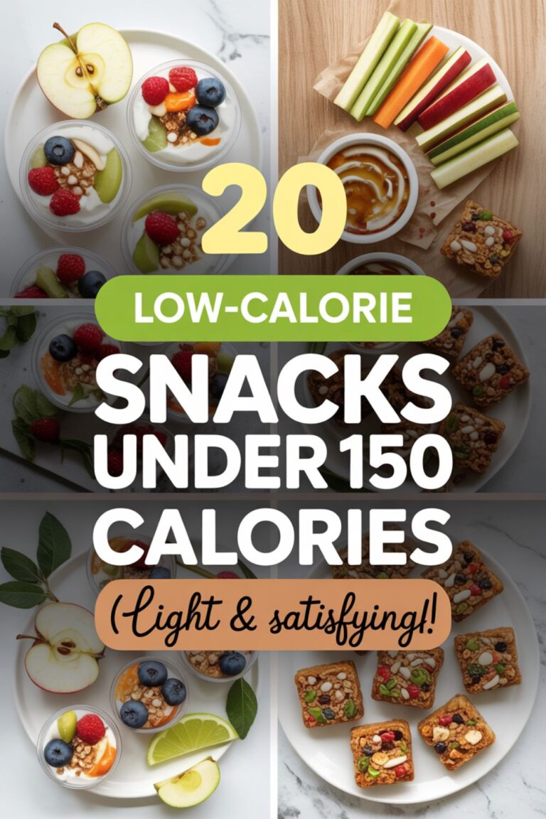 20 Low-Calorie Snacks Under 150 Calories 5 20 Low-Calorie Snacks Under 150 Calories