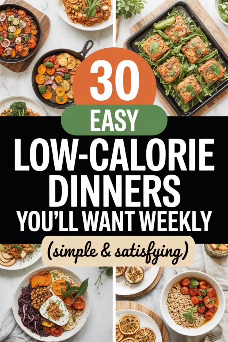 30 Easy Low-Calorie Dinner Ideas You'll Want Weekly 17 30 Easy Low-Calorie Dinner Ideas You’ll Want Weekly