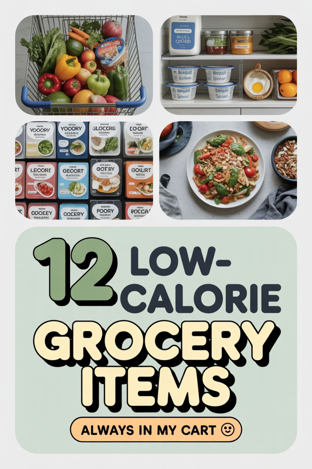 12 Low Calorie Grocery Items I Always Buy