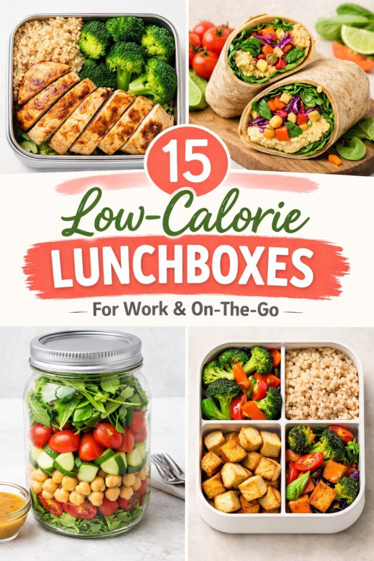15 Low-Calorie Lunchboxes for Work That Actually Keep You Full