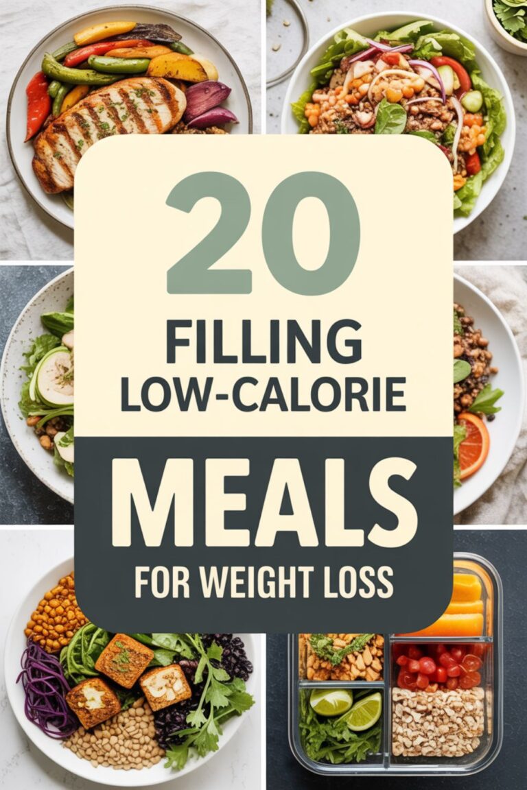 20 Filling Low-Calorie Meals for Weight Loss