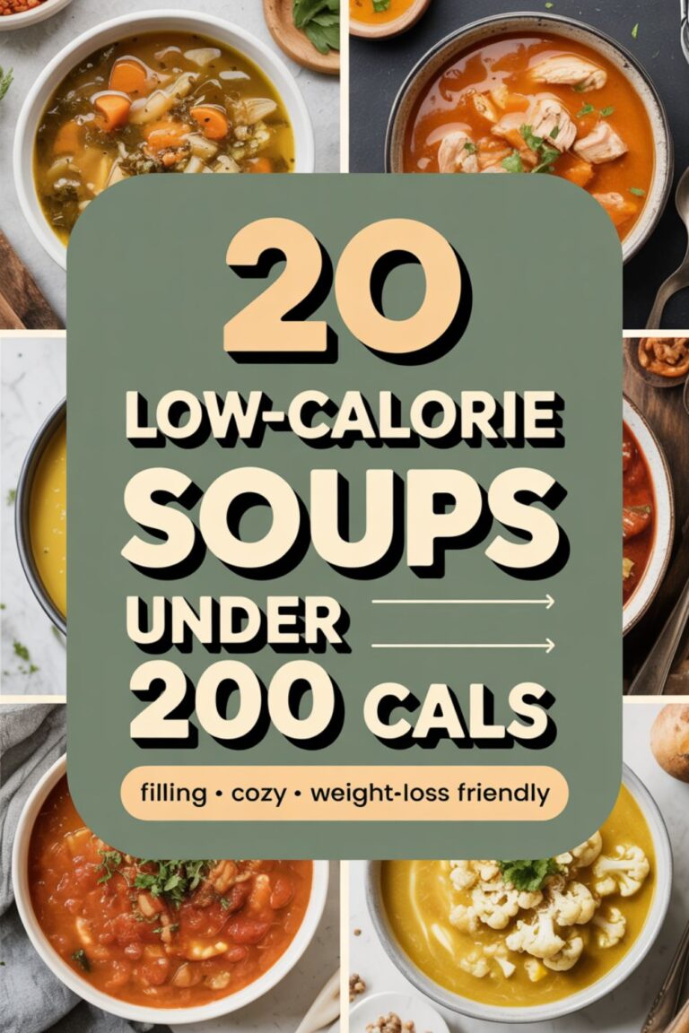 20 Low-Calorie Soups Under 200 Calories 5 20 Low-Calorie Soups Under 200 Calories