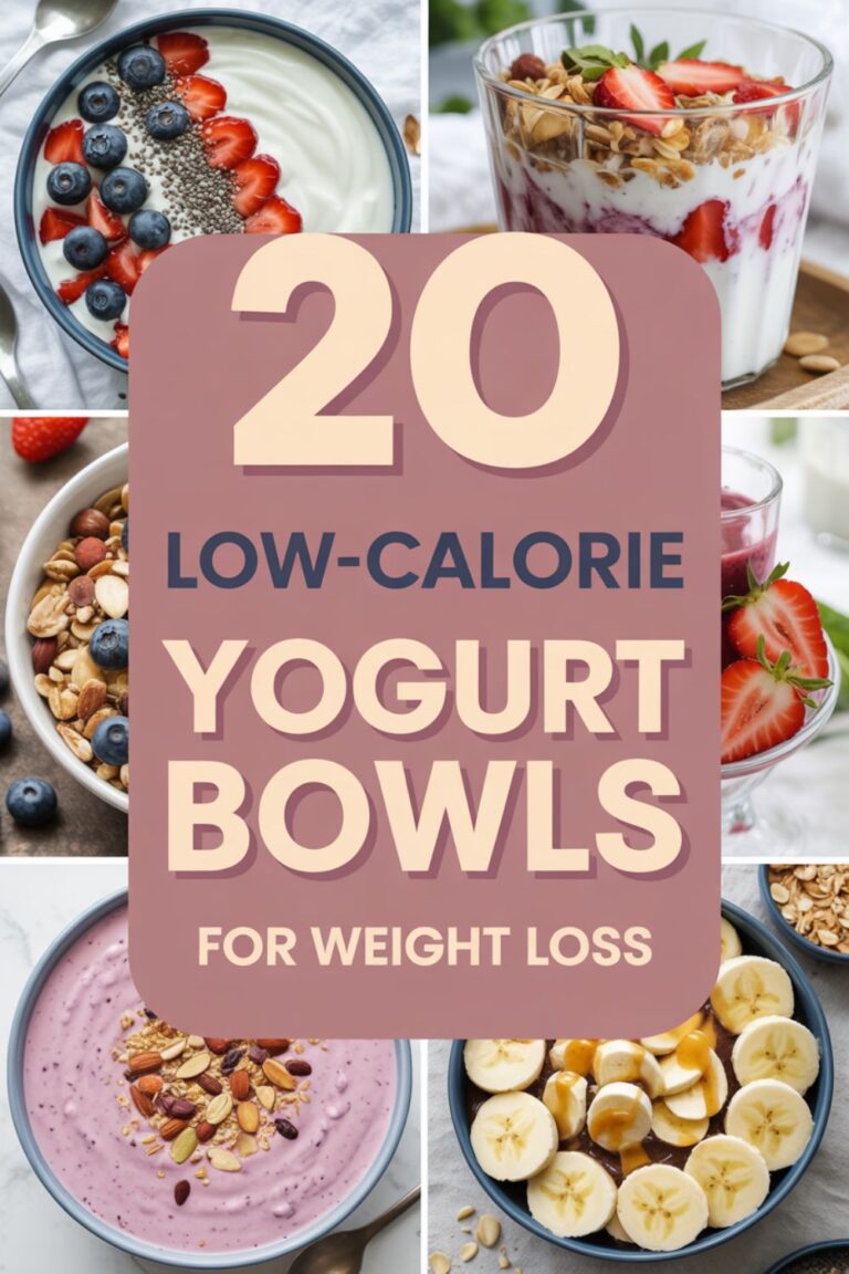 20 Low-Calorie Yogurt Bowls for Weight Loss