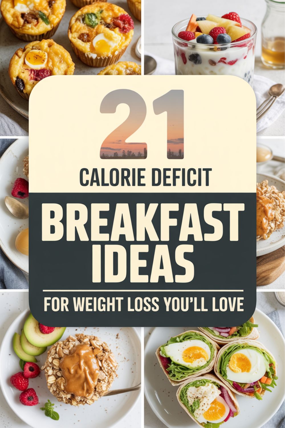 21 Calorie Deficit Breakfast Ideas for Weight Loss Youll Love