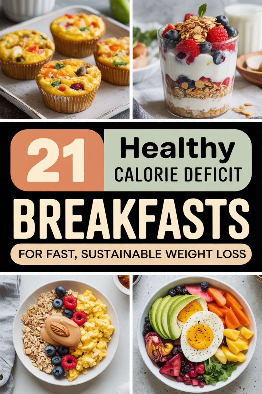 21 Healthy Calorie Deficit Breakfasts for Fast, Sustainable Weight Loss 2
