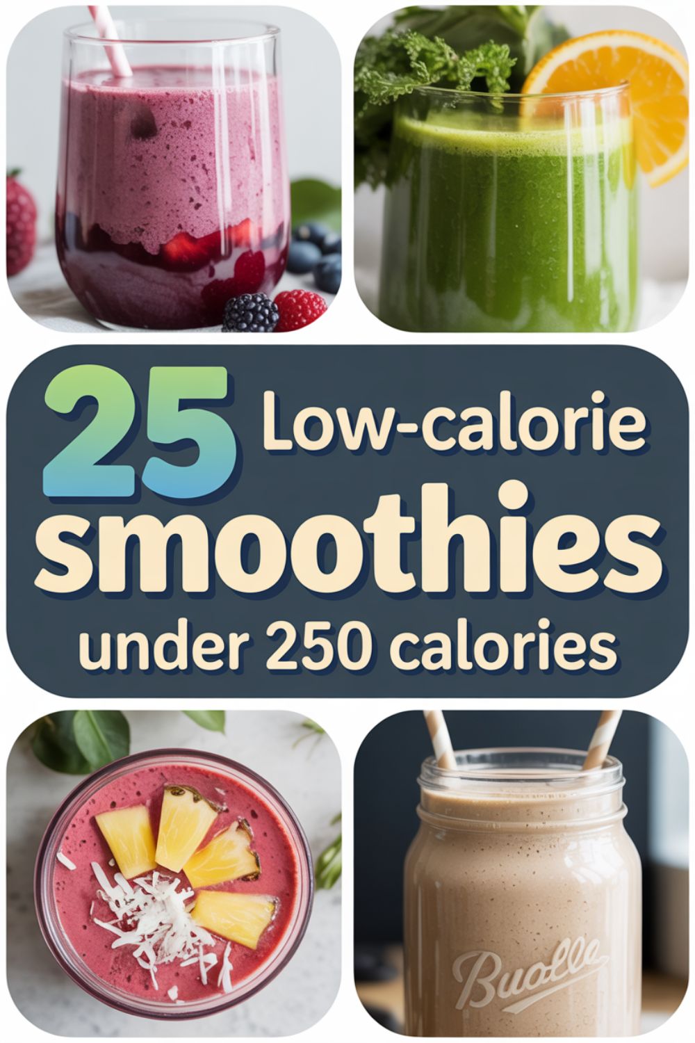 25 Low-Calorie Smoothies Under 250 Calories 2