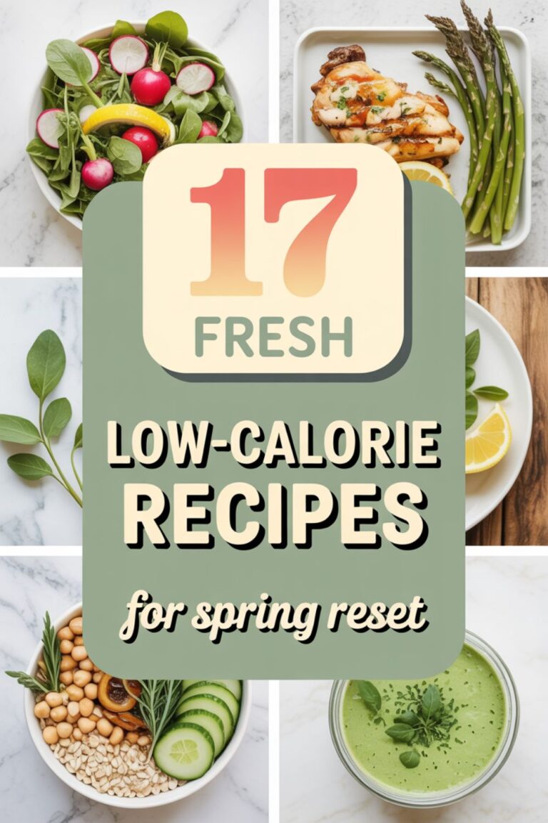 17 Fresh Low-Calorie Recipes for Spring Reset