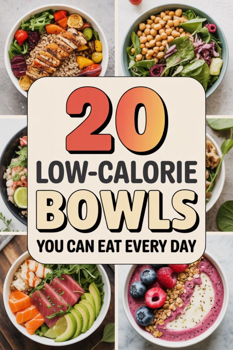 20 Low-Calorie Bowls You Can Eat Every Day