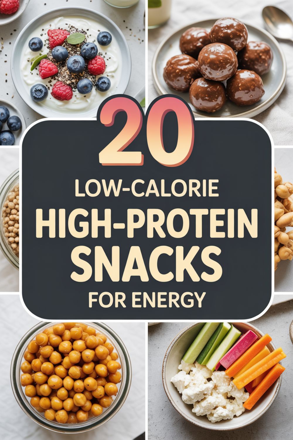 20 Low-Calorie, High-Protein Snacks for Energy 2