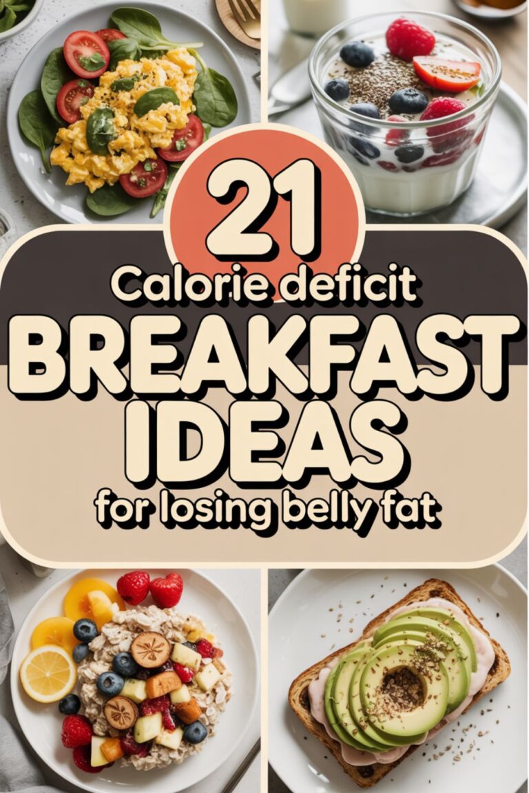 21 Calorie Deficit Breakfast Ideas for Losing Belly Fat 11 21 Calorie Deficit Breakfast Ideas for Losing Belly Fat