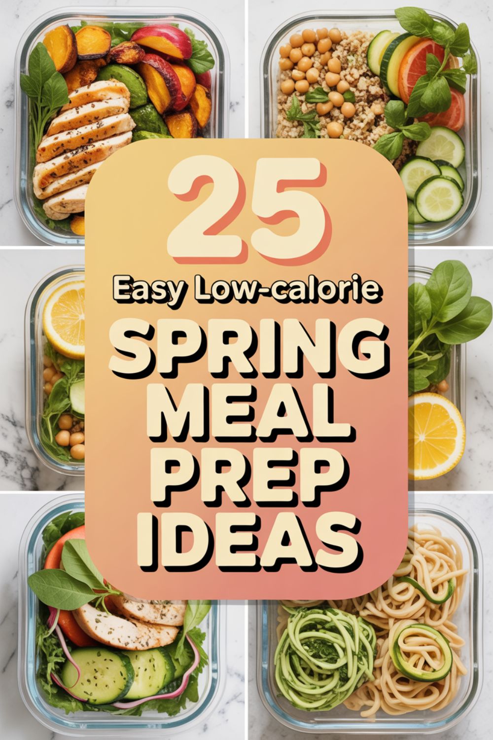 25 Easy Low-Calorie Spring Meal Prep Ideas 2