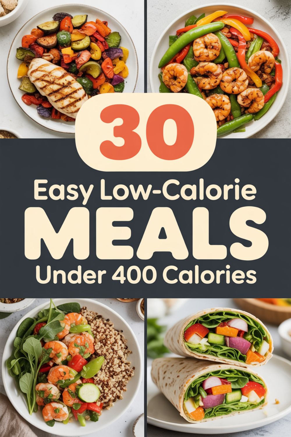 30 Easy Low Calorie Meals Under 400 Calories