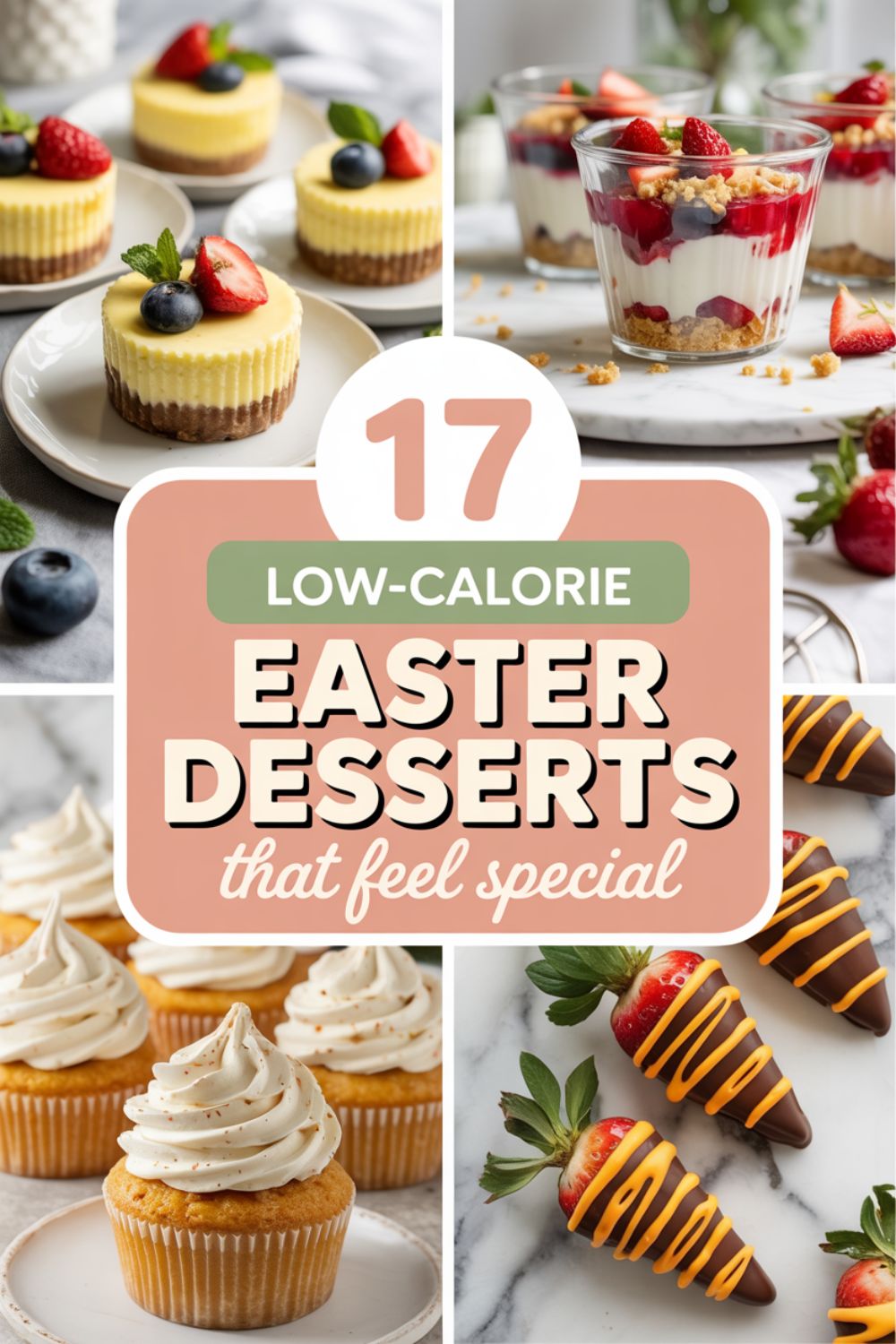 17 Low Calorie Easter Desserts That Feel Special