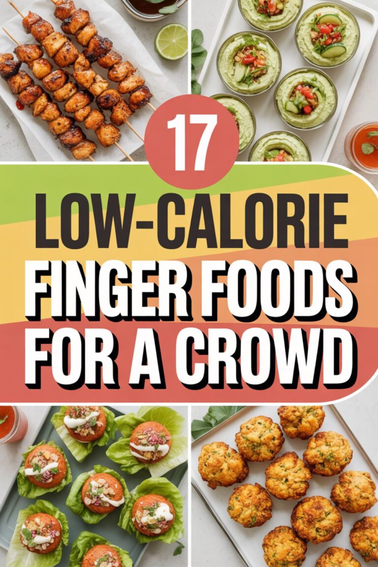 17 Low-Calorie Finger Foods for a Crowd