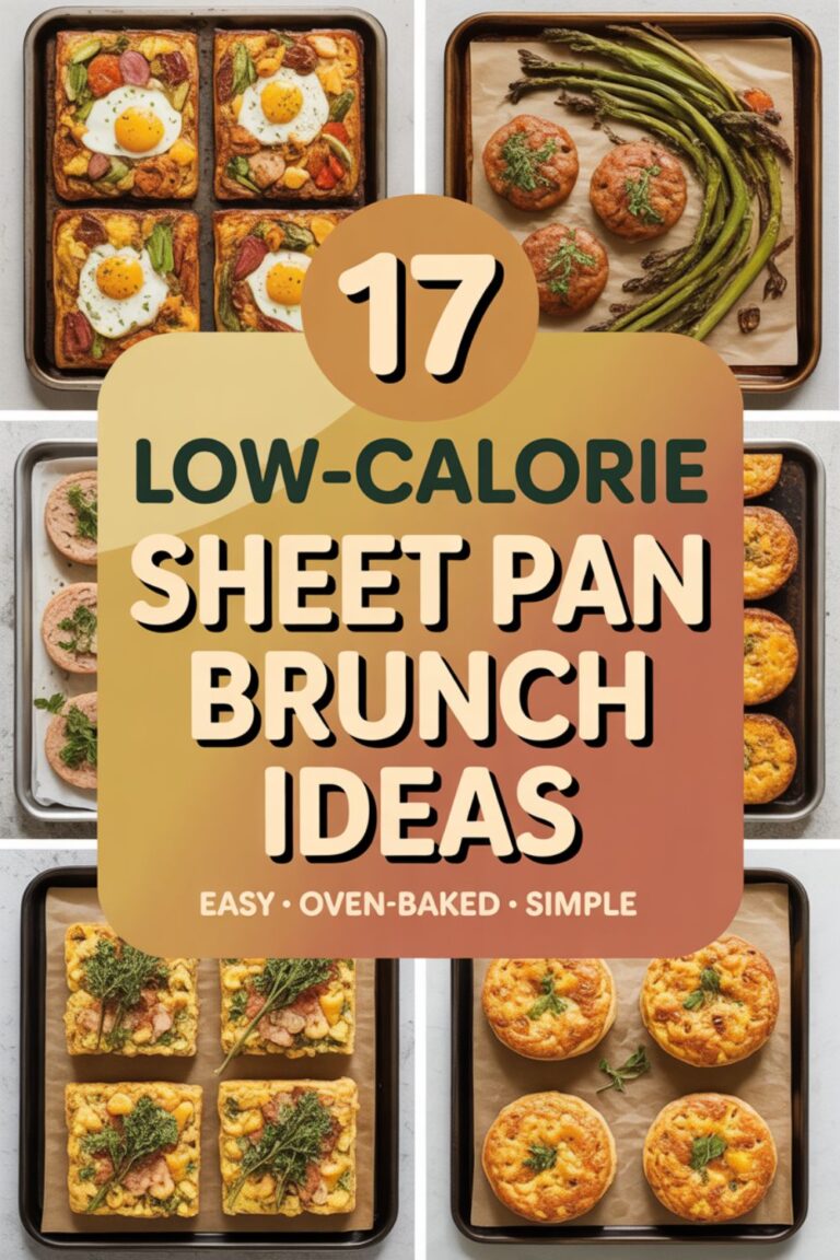 17 Low-Calorie Sheet Pan Brunch Ideas That Are Actually Worth Making