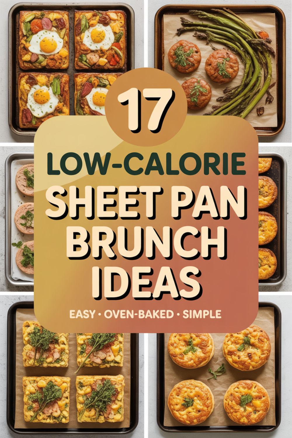 17 Low Calorie Sheet Pan Brunch Ideas