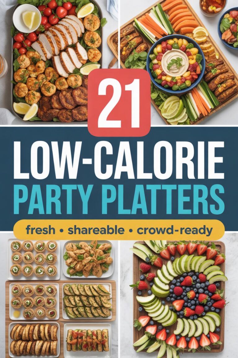 21 Low-Calorie Party Platters