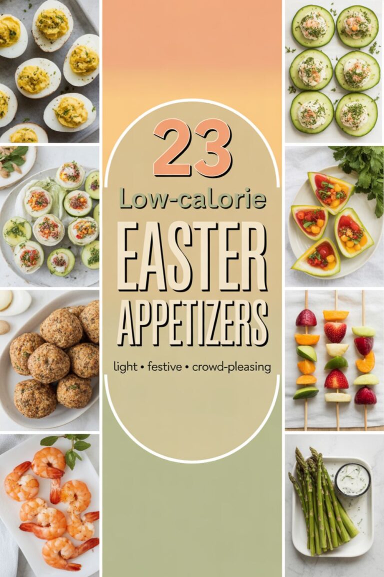 23 Low-Calorie Easter Appetizers That Are Actually Worth Making