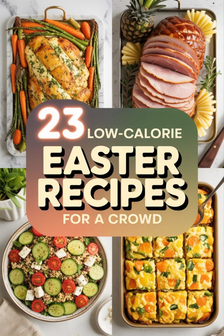 23 Low-Calorie Easter Recipes for a Crowd