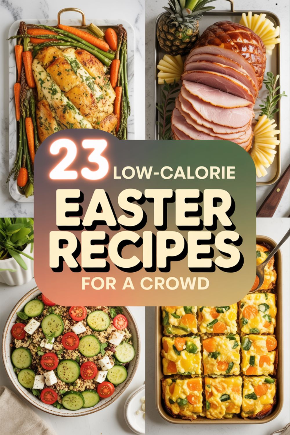 23 Low Calorie Easter Recipes for a Crowd