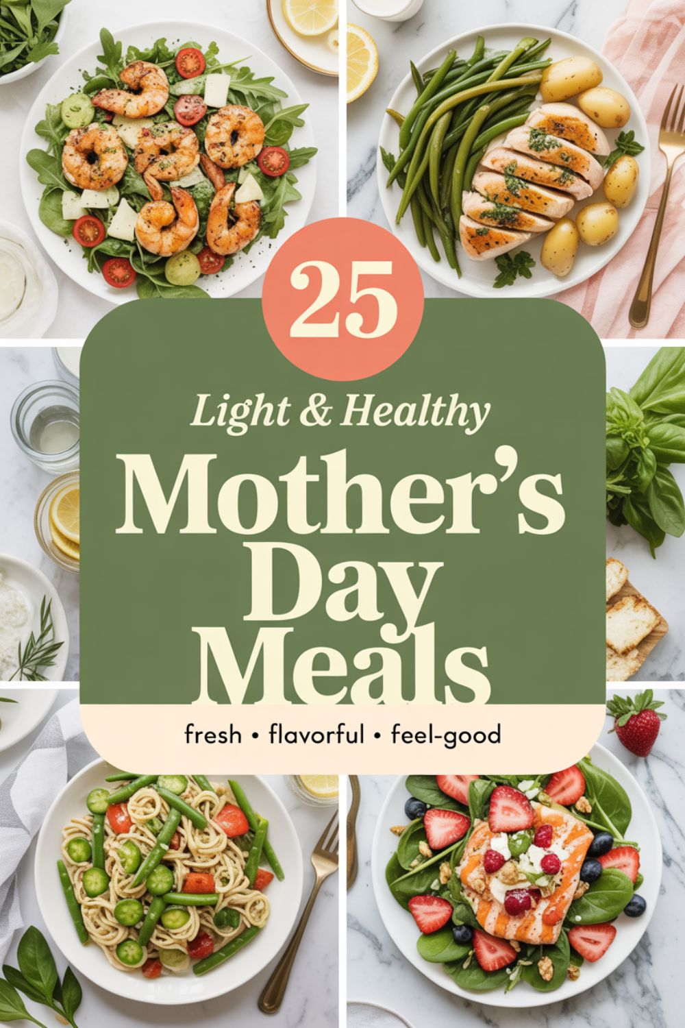 25 Light Healthy Mothers Day Meals