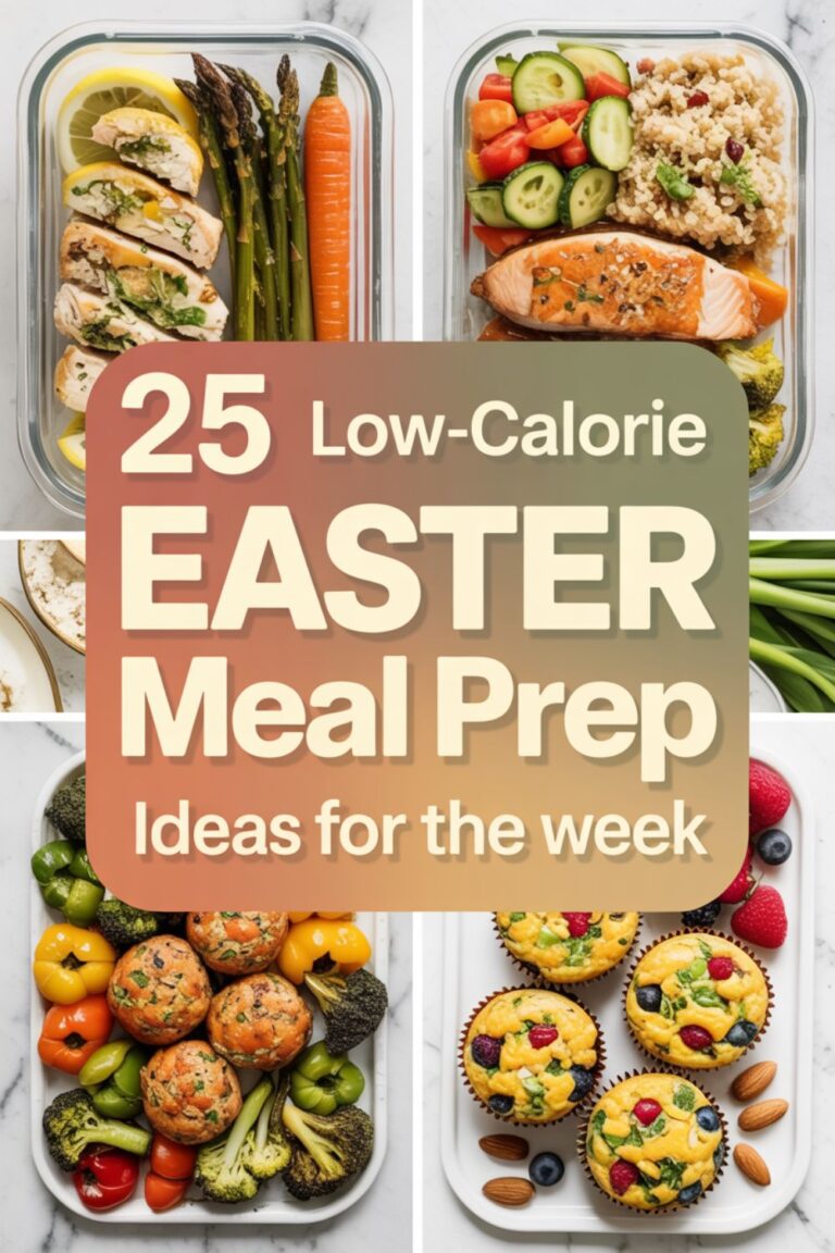 25 Low-Calorie Easter Meal Prep Ideas