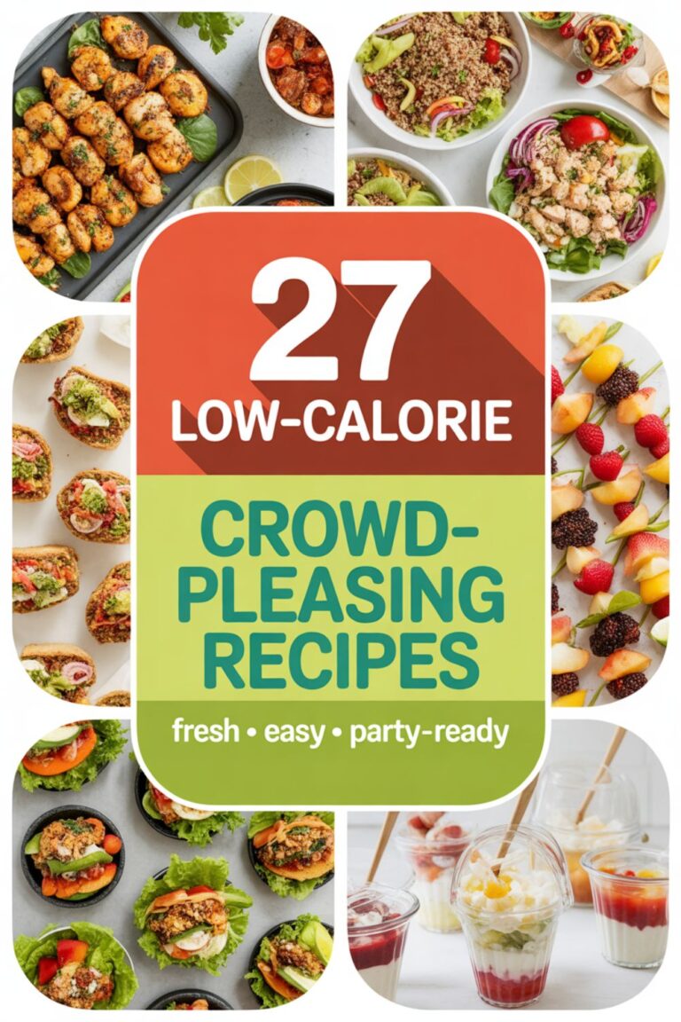 27 Crowd-Pleasing Low-Calorie RecipesThat Actually Taste Amazing