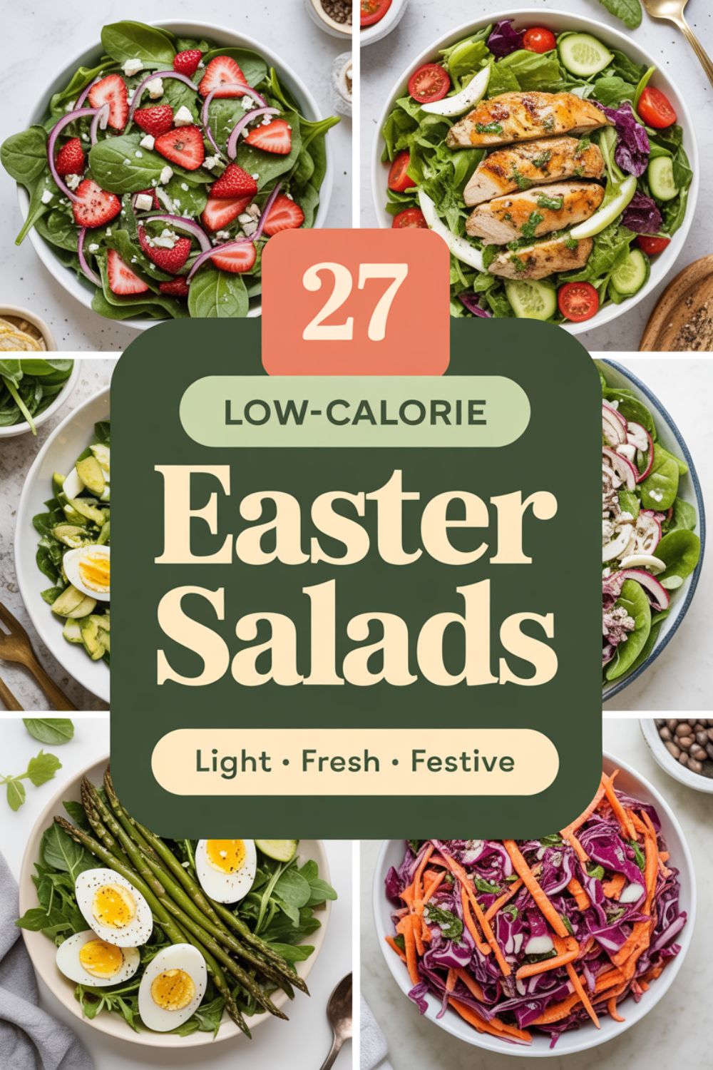 27 Low Calorie Easter Salads