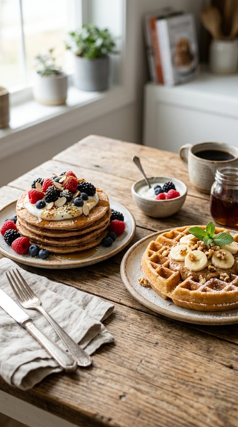 11 High Protein Pancake and Waffle Recipes
