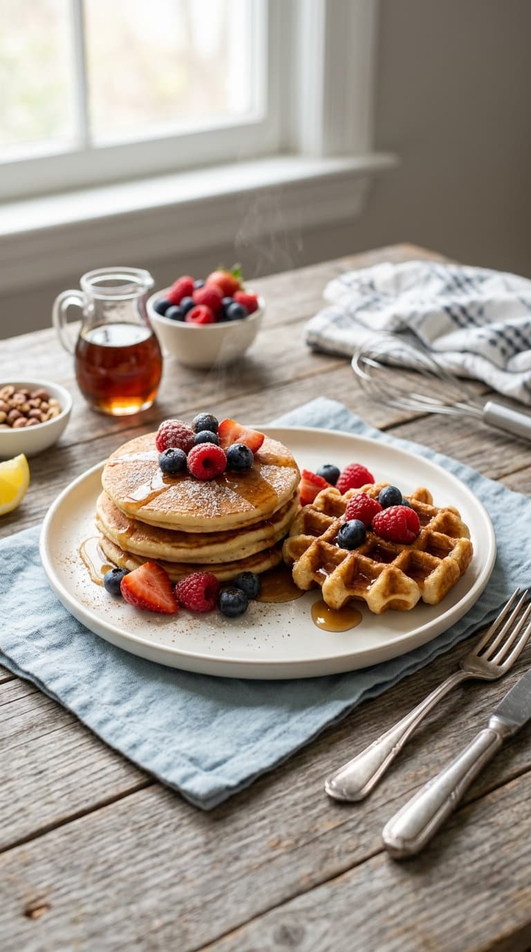 11 High Protein Pancake and Waffle Recipes That Actually Taste Amazing