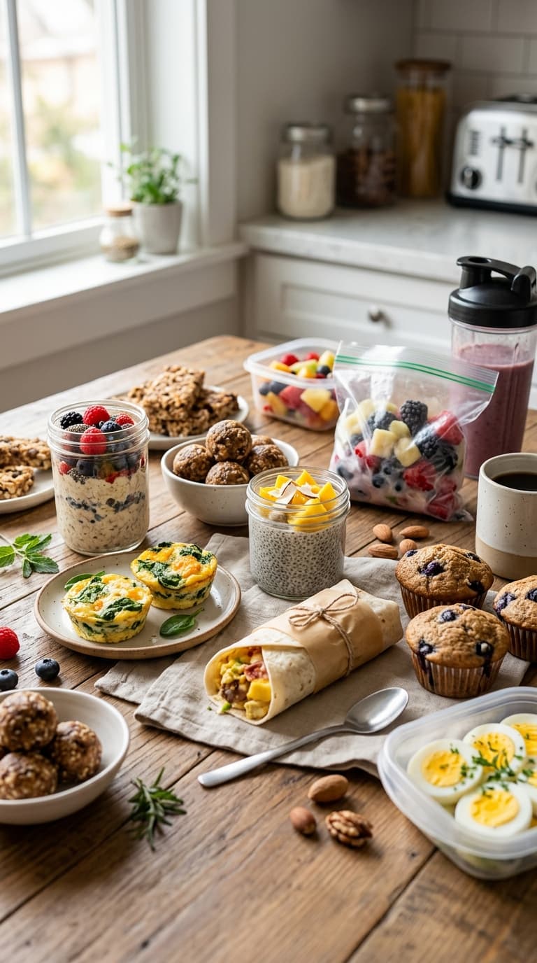 13 Grab-and-Go Breakfast Ideas to Prep Sunday Night