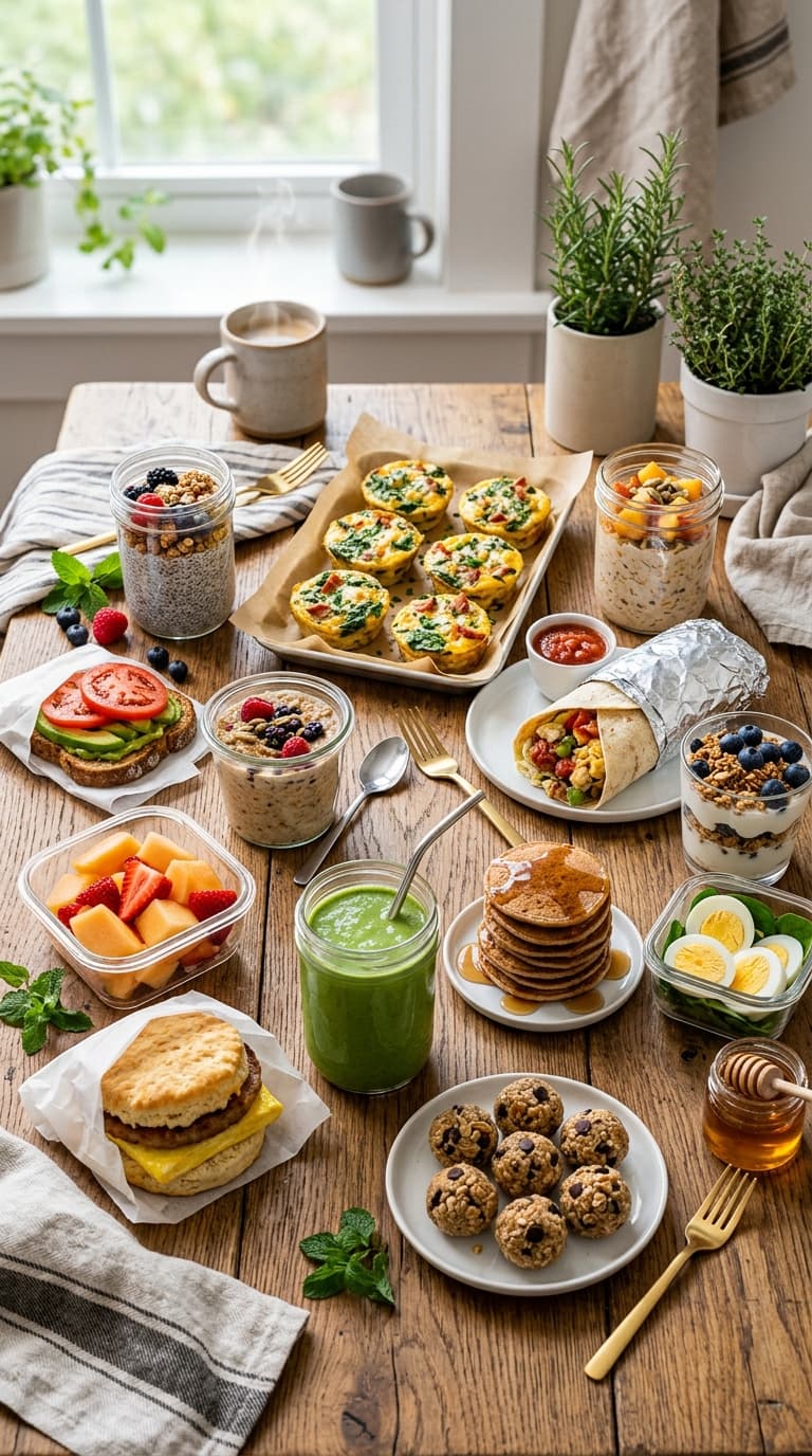 13 Grab-and-Go Breakfast Ideas to Prep Sunday Night