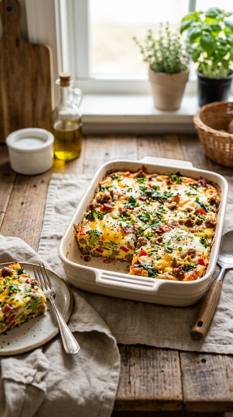 15 Low Carb Breakfast Casserole Recipes