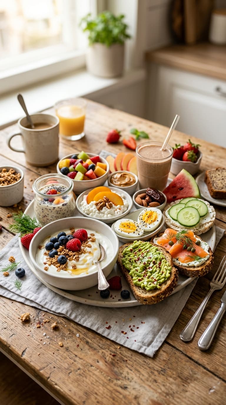 15 No-Cook Breakfast Ideas for Lazy Mornings