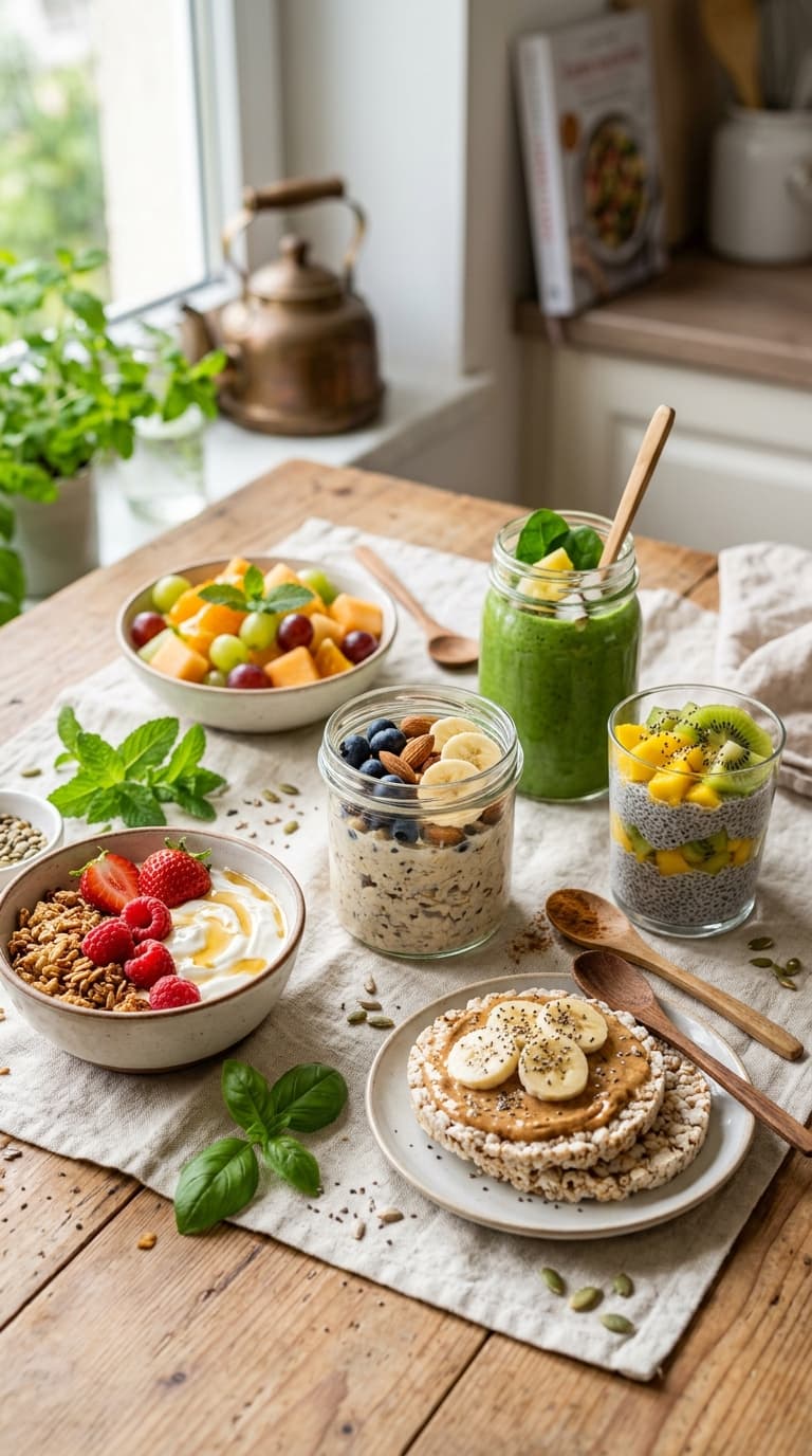 17 Healthy Breakfast Ideas Without Cooking