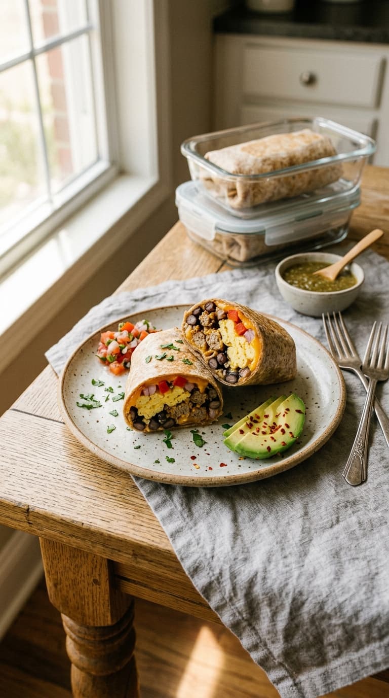 17 High Protein Breakfast Burrito Meal Prep Recipes