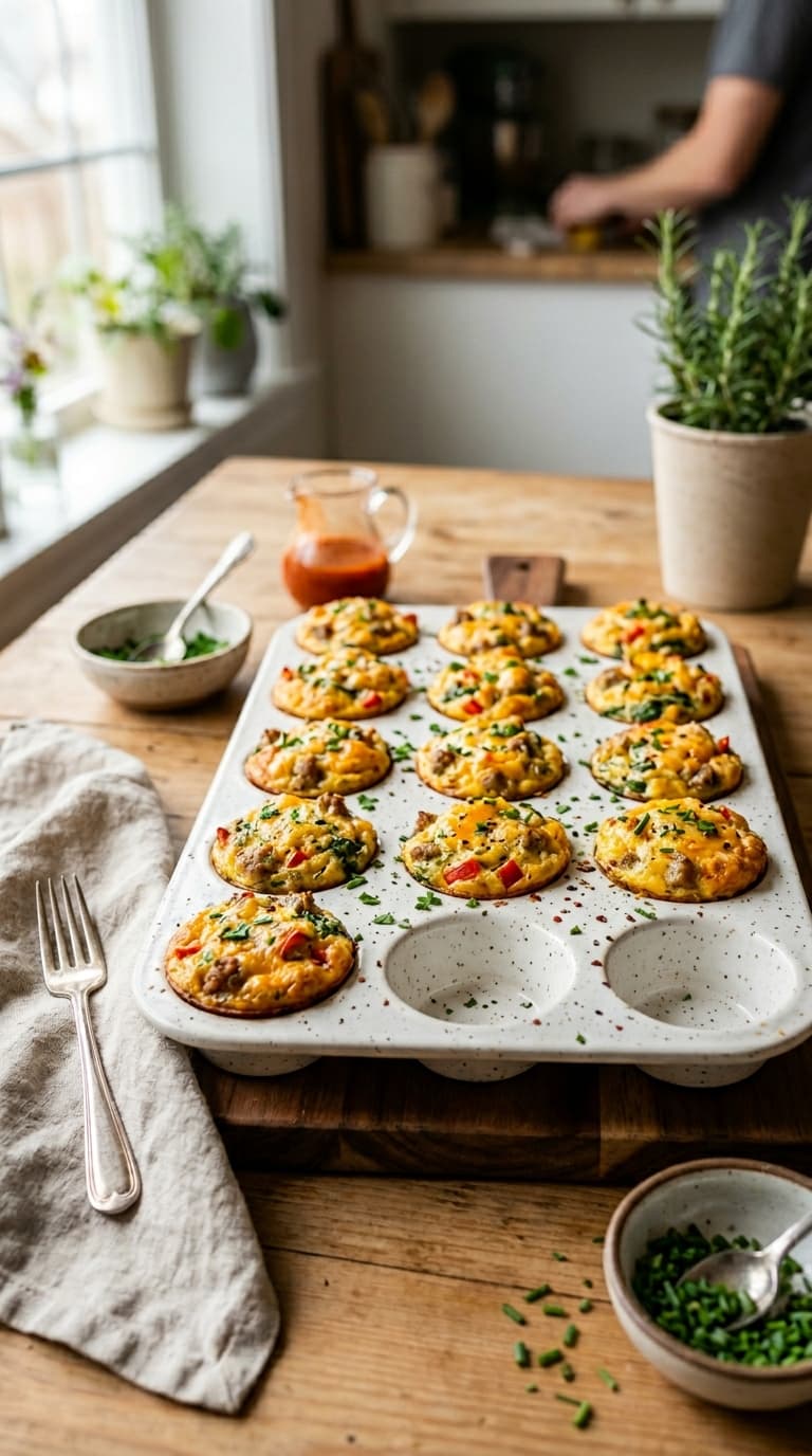 17 Mini Breakfast Casserole Muffins for Individual Portions