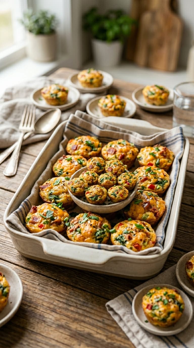 17 Mini Breakfast Casserole Muffins for Individual Portions