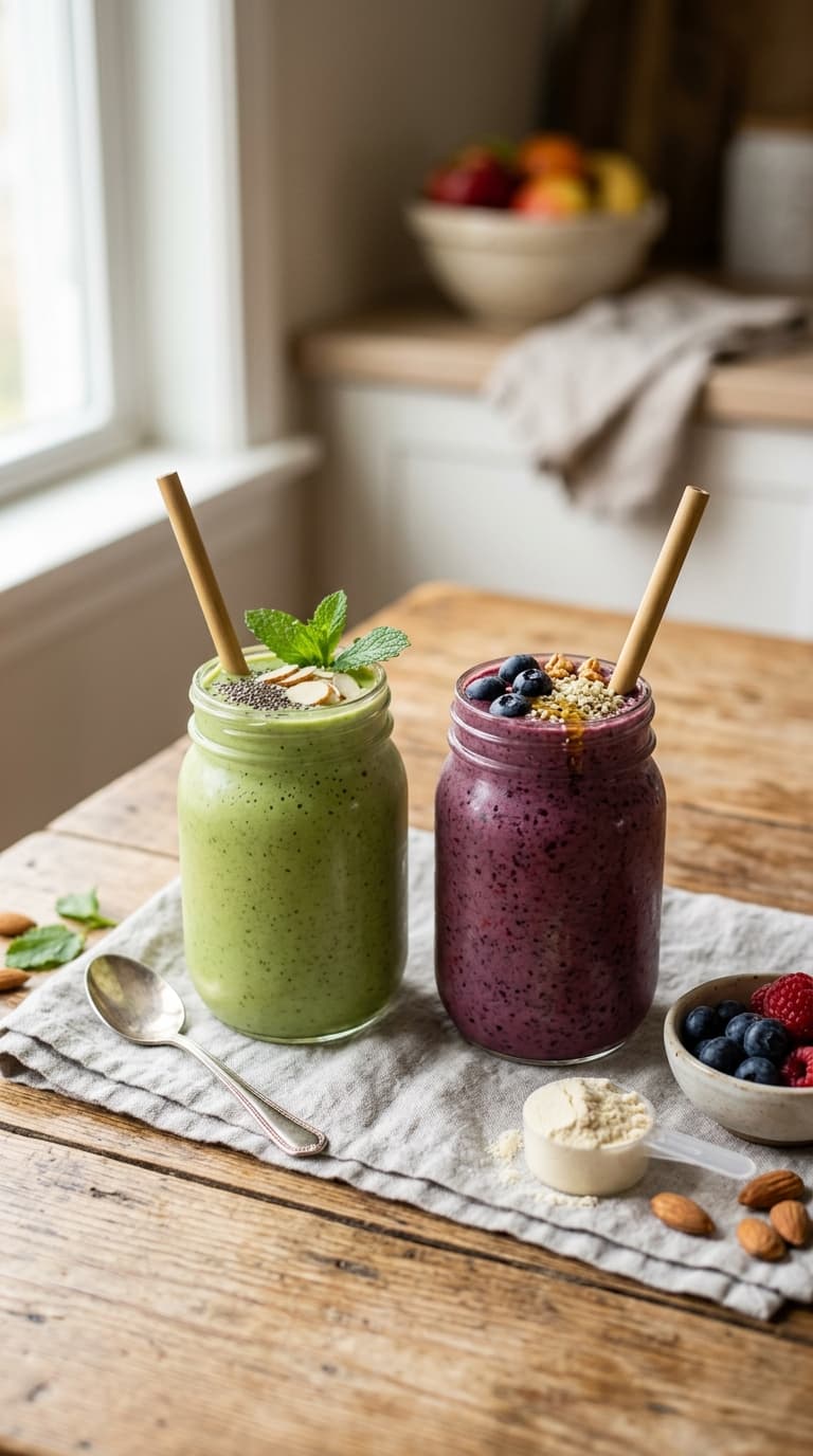 19 High Protein Breakfast Smoothies Under 400 Calories