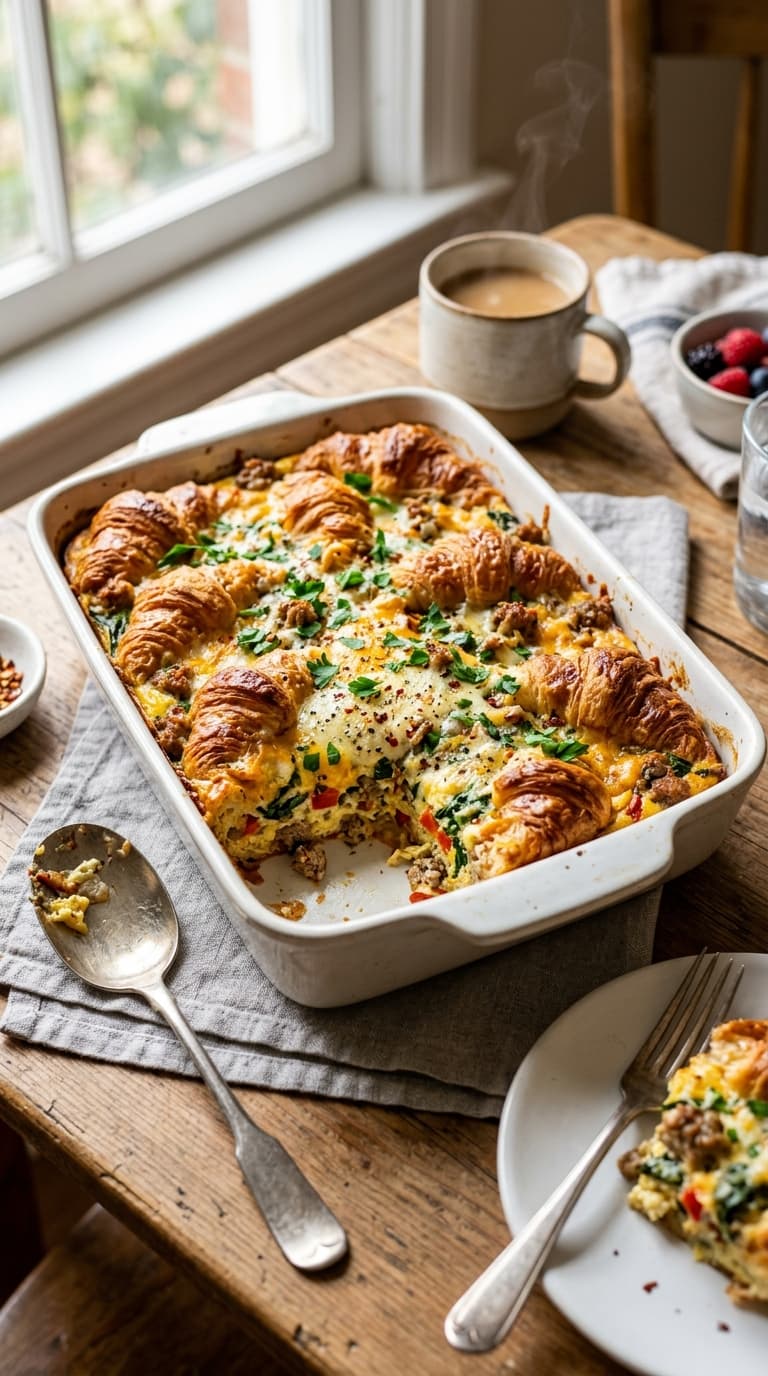 aig 21 breakfast casserole recipes using croissants 1778349185
