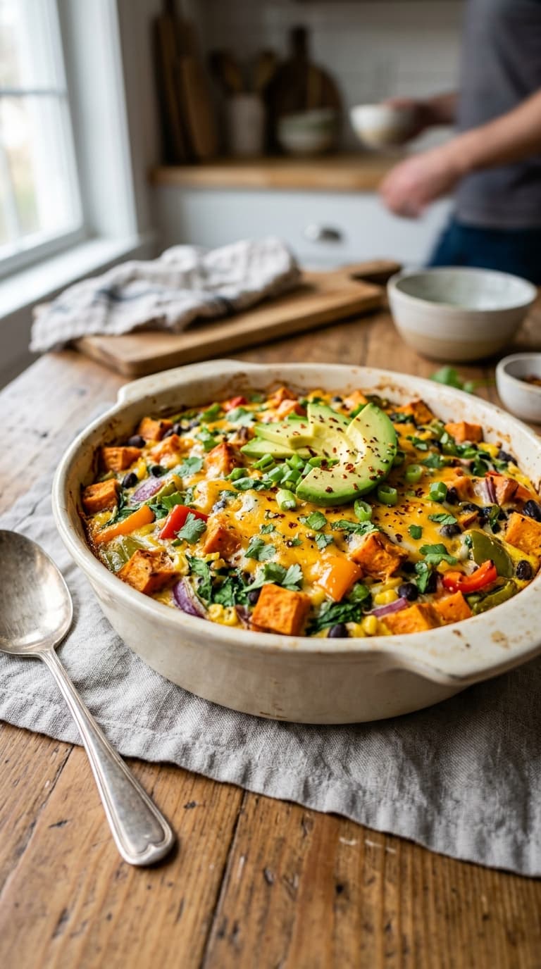 21 Breakfast Casseroles With Sweet Potato and Vegetables
