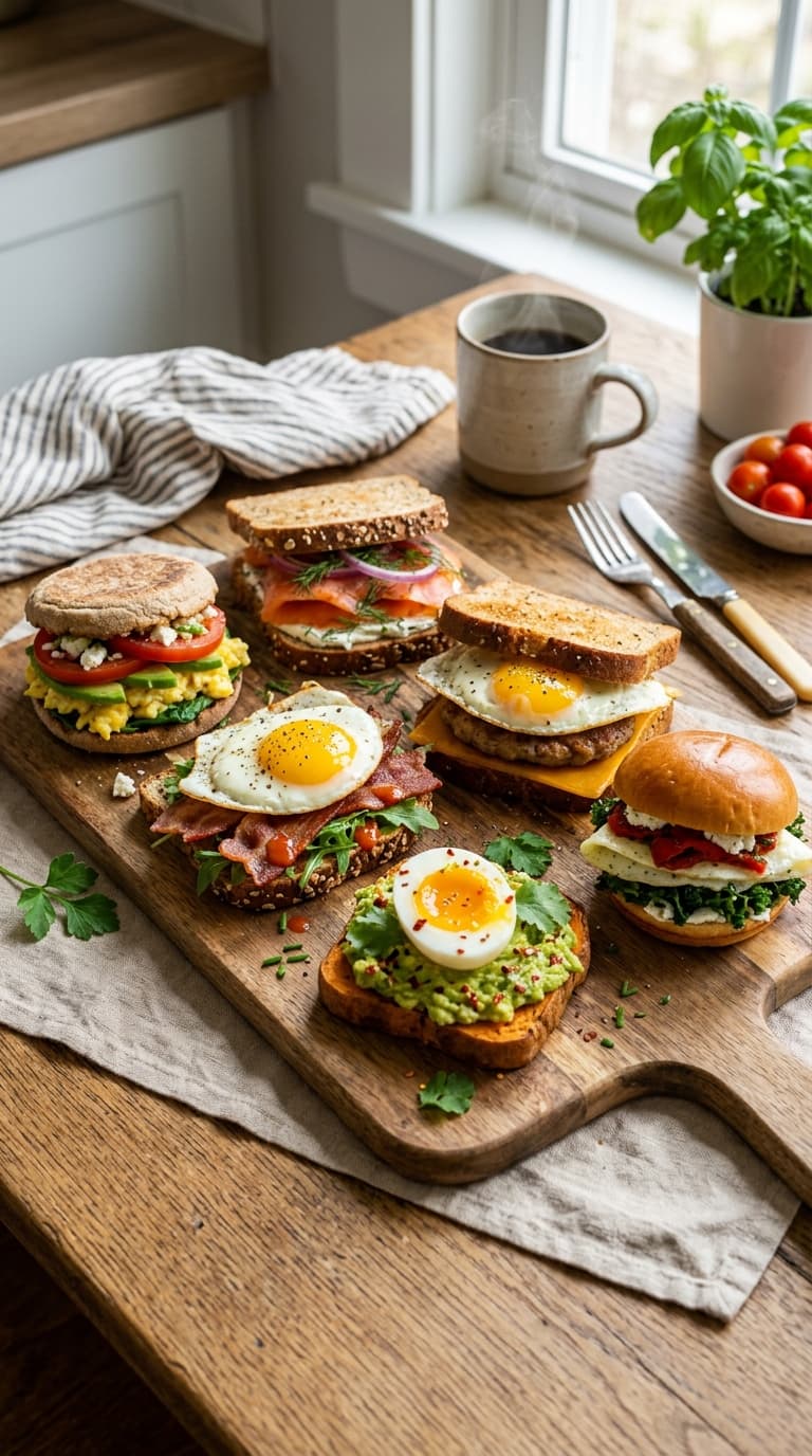21 Healthy Breakfast Sandwiches to Make in 5 Minutes