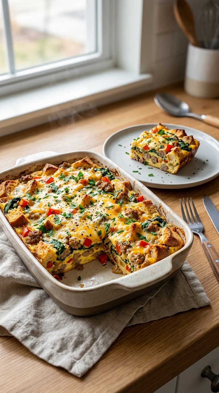 23 Breakfast Strata Recipes to Make the Night Before