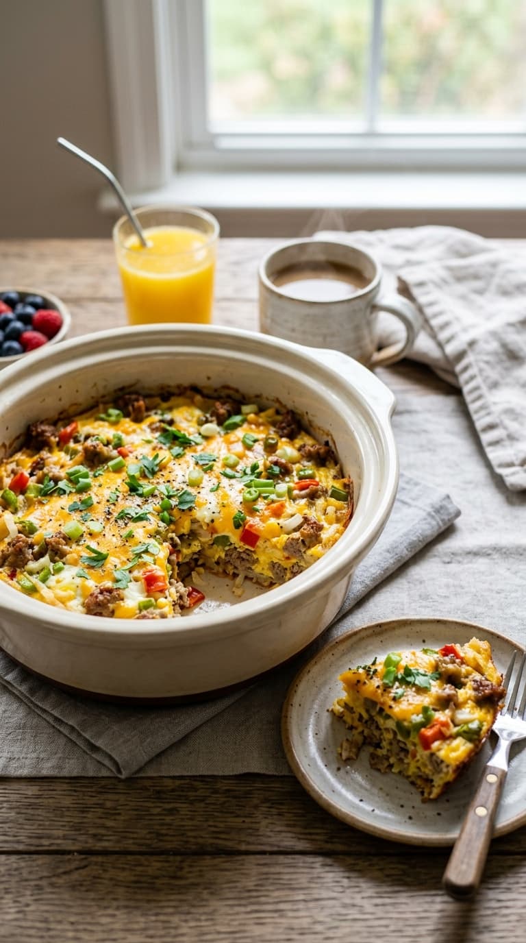 23 Crockpot Breakfast Casseroles for Easy Mornings 3 23 Crockpot Breakfast Casseroles for Easy Mornings