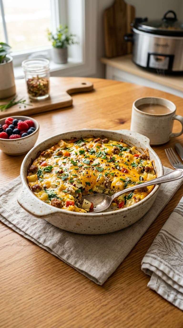 23 Crockpot Breakfast Casseroles for Easy Mornings